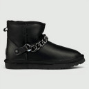 UGG Mini Chain Black Leather