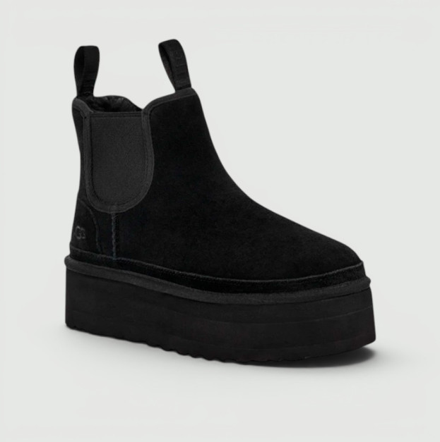 UGG Neumel Boot Platform Chelsea Black 1134527
