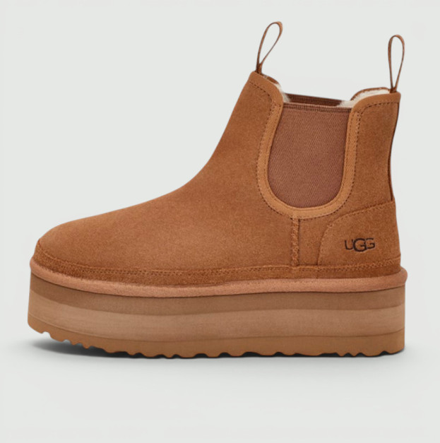 UGG Neumel Boot Platform Chelsea Chestnut 1134526