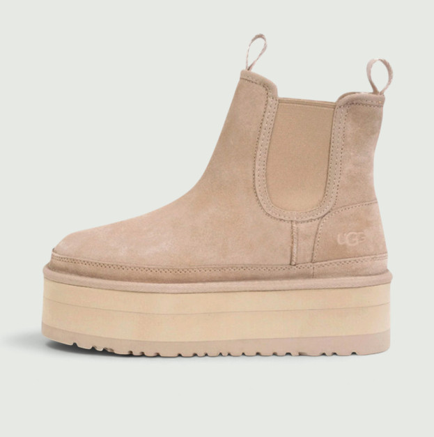 UGG Neumel Chelsea Platform Beige 0000154