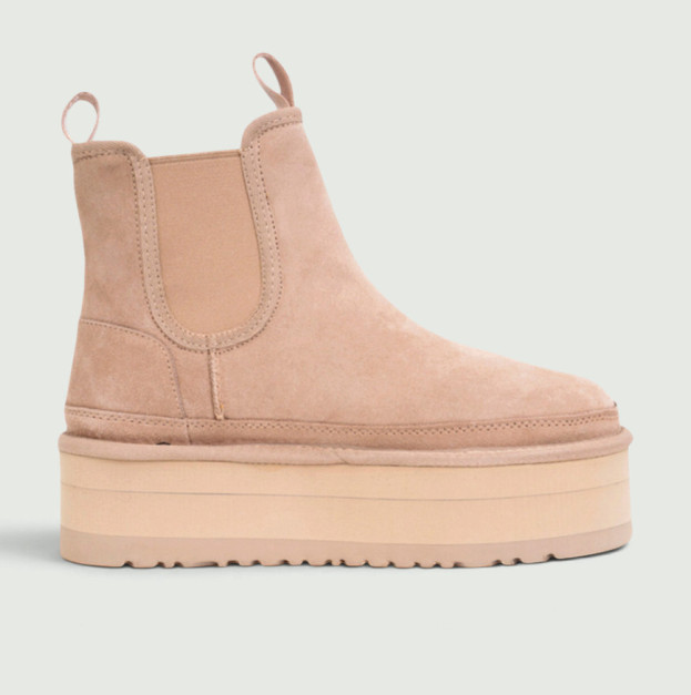 UGG Neumel Chelsea Platform Beige 0000154