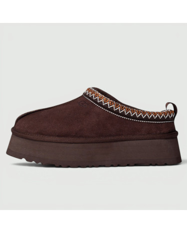 UGG Tasman Platform Slippers Chocolate