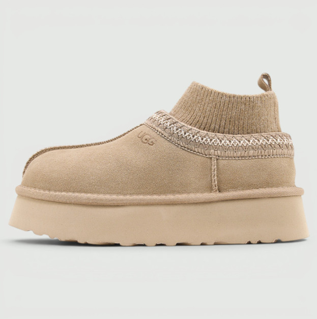 UGG Tasman Platform Sock Beige