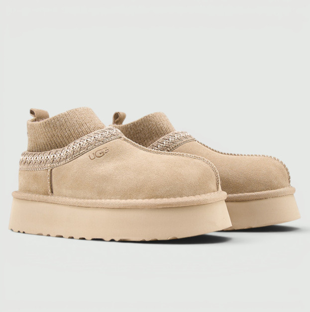 UGG Tasman Platform Sock Beige