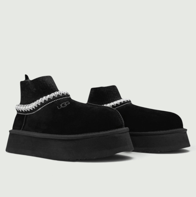 UGG Tasman Platform Sock Black 0000217
