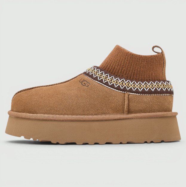 UGG Tasman Platform Sock Chestnut