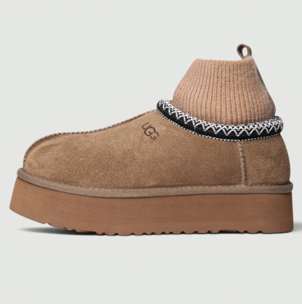UGG Tasman Platform Sock Khaki
