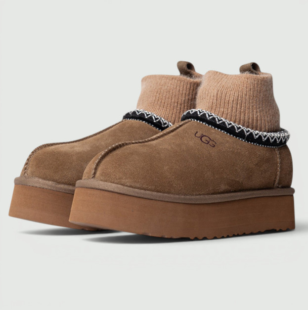 UGG Tasman Platform Sock Khaki