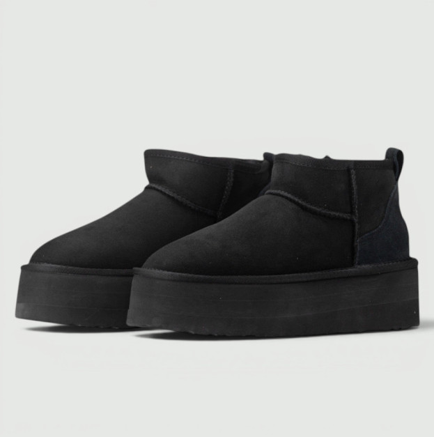 UGG Ultra Mini Platform Black II