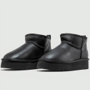 UGG Ultra Mini Platform Leather Black Premium