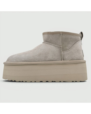 UGG Ultra Mini Platform Light Grey