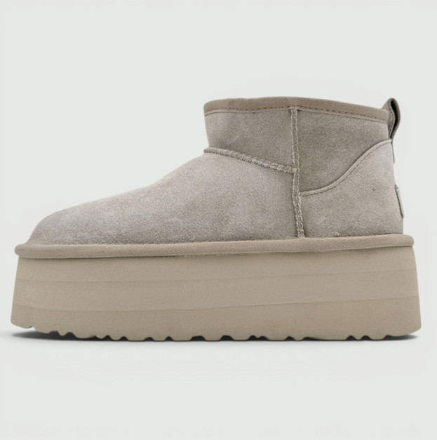 UGG Ultra Mini Platform Light Grey