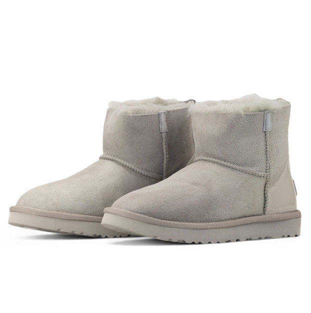 UGG Classic Mini Zip Grey Beige