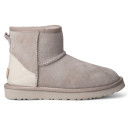 UGG Light Grey Metallic Suede