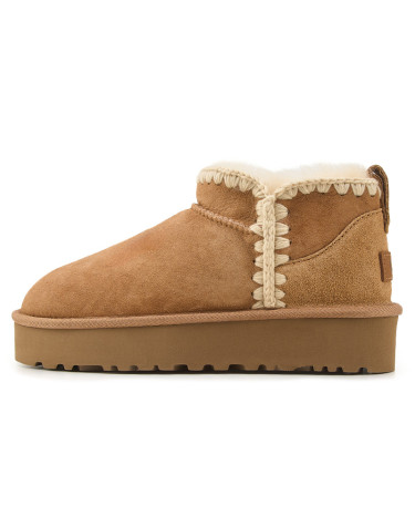 UGG Eskimo Platform Chestnut