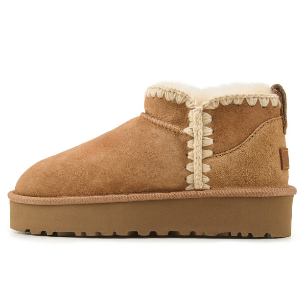UGG Eskimo Platform Chestnut