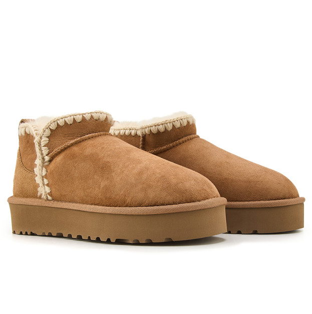 UGG Eskimo Platform Chestnut