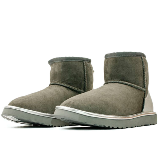 UGG Classic Mini Dark Grey Silver