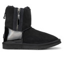 UGG Classic Short Zip Black Lacquer
