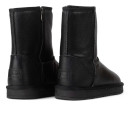 UGG Classic Short Leather Zip Black