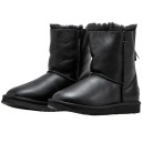 UGG Classic Short Zip Metallic Black II